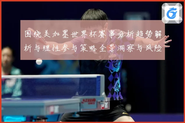 围绕美加墨世界杯赛事分析趋势解析与理性参与策略全景洞察与风险数据研判